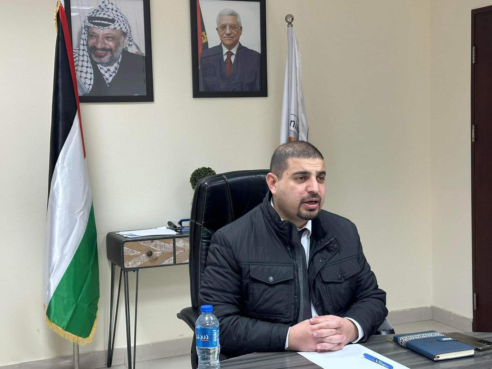 The President of the Palestinian Bar Association Meets with the President of the Irish Bar Association